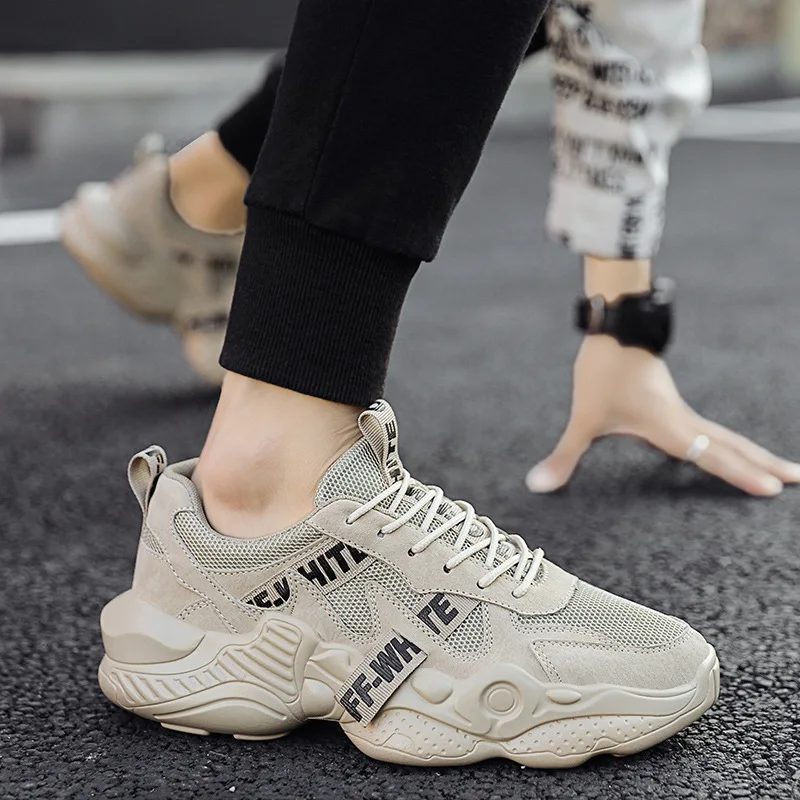 

Ins men's sports running shoes leisure tide shoes fashion sport shoe for summer, Picture