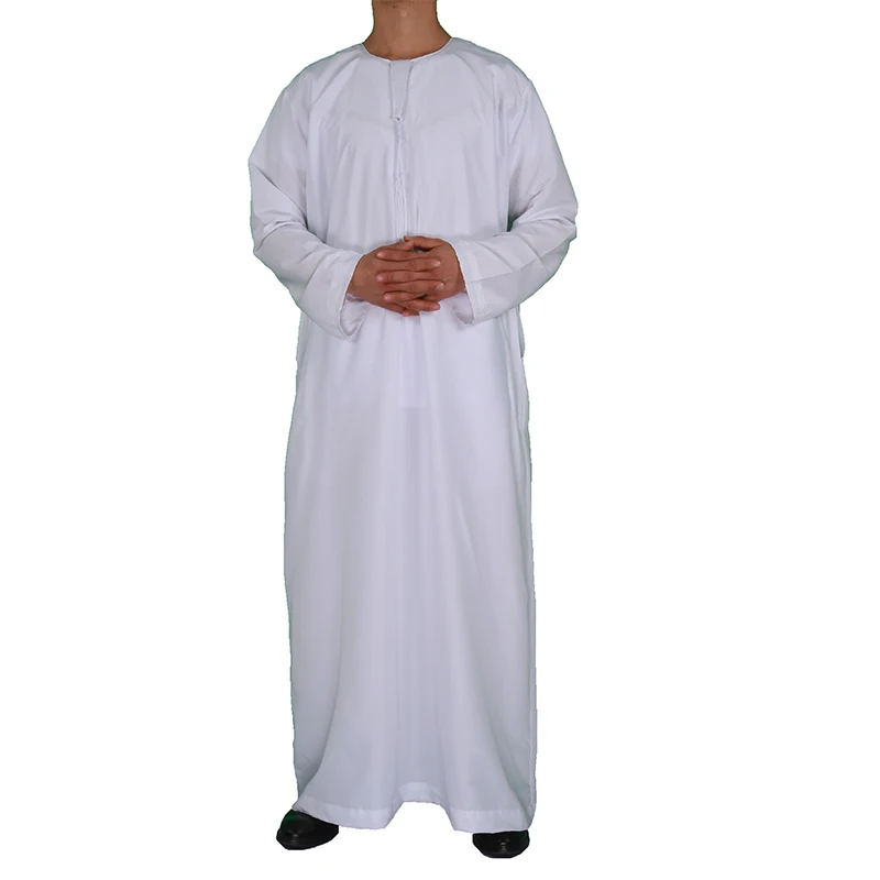 

Stock Cheap Muslim Men Thobe Jubbah Clothing Wholesale, White& mix colors