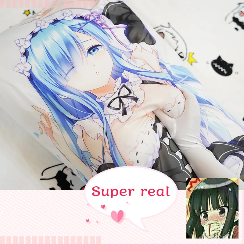 F Cup Real Feel Silicone Breast Body Anime Figures Pillow Cover
