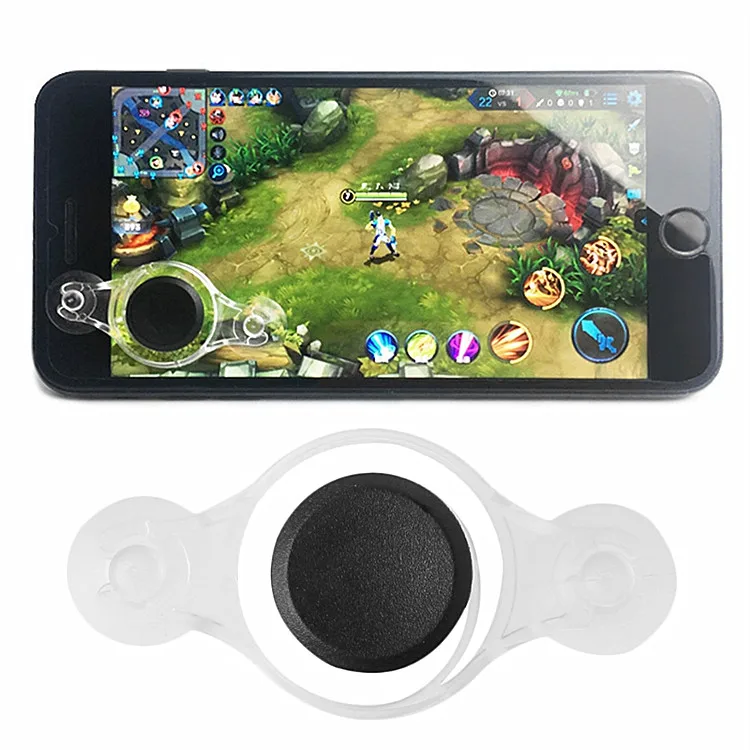 

mobile phone joystick for smartphone gaming, Transparent+black