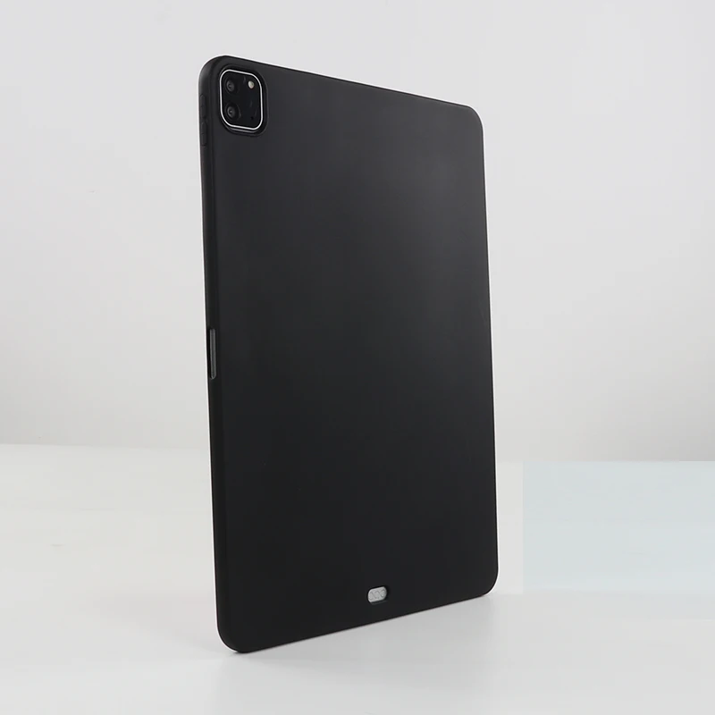 

Full-Body matte Skin feel tablet case for iPad Pro 12.9 2021/2020 universal,Shockproof soft tpu tablet back cover for iPad 12.9, Black,translucent,red,orange,pink,army-green