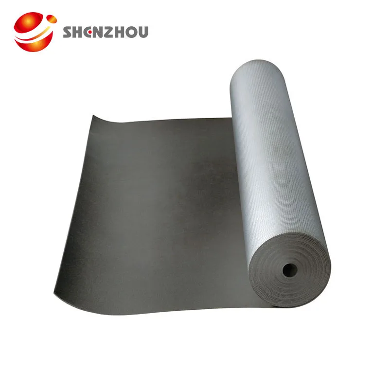
Good quality black NBR/PVC rubber foam sheet insulation construction material in China 