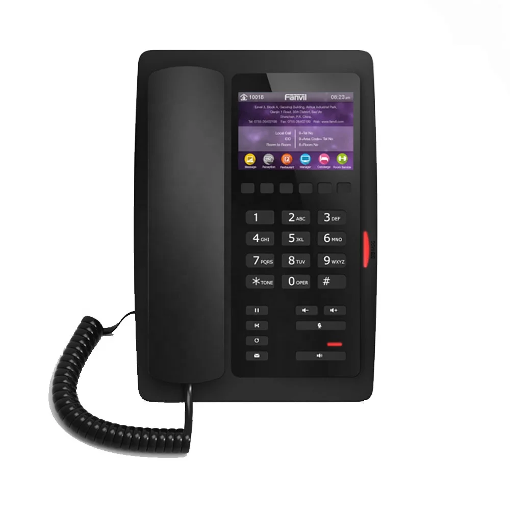 

New Price Fanvil H5 3.5 Inch Color Screen SIP Hotel Phone With USB Charging Port