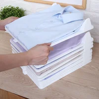 

Haixin 10 Packs Fast Speed Magic T-shirt Laundry Organizer Clothes Folding Board shirt folding board