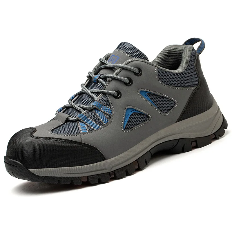 

Mountaineering Shoes Men's Anti-smash Anti-puncture Wear-resistant And Lightweight Protection Work Safety Shoes