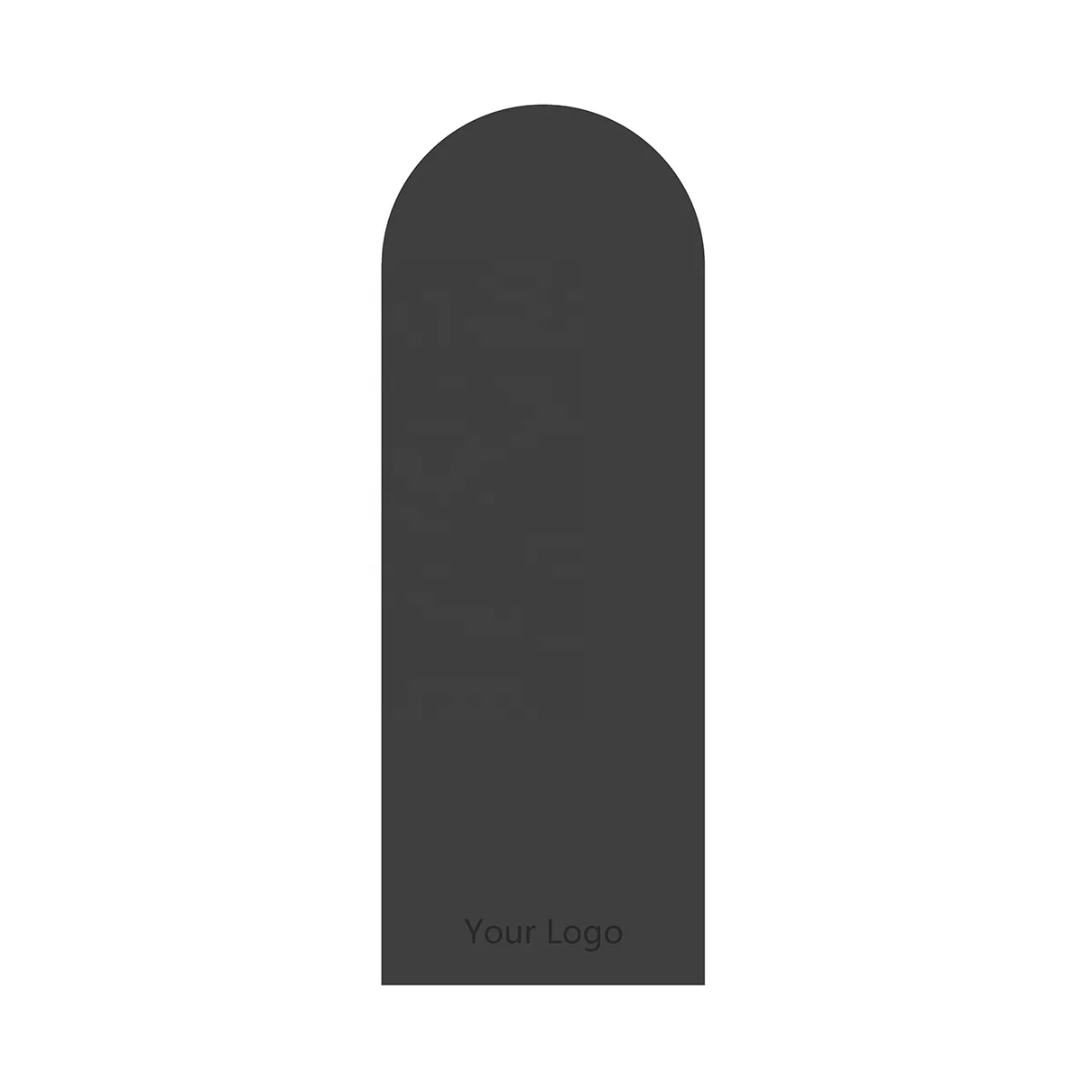 4mm 5mm Eco Friendly Customized Design Logo Oval Yoga Mat Shape Yoga Mats Thick PU Rubber Curve Arch Shape Yoga Mat