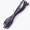 Durable RGB 5 Color Red Green Blue White Electrical Flat Ribbon Cable
