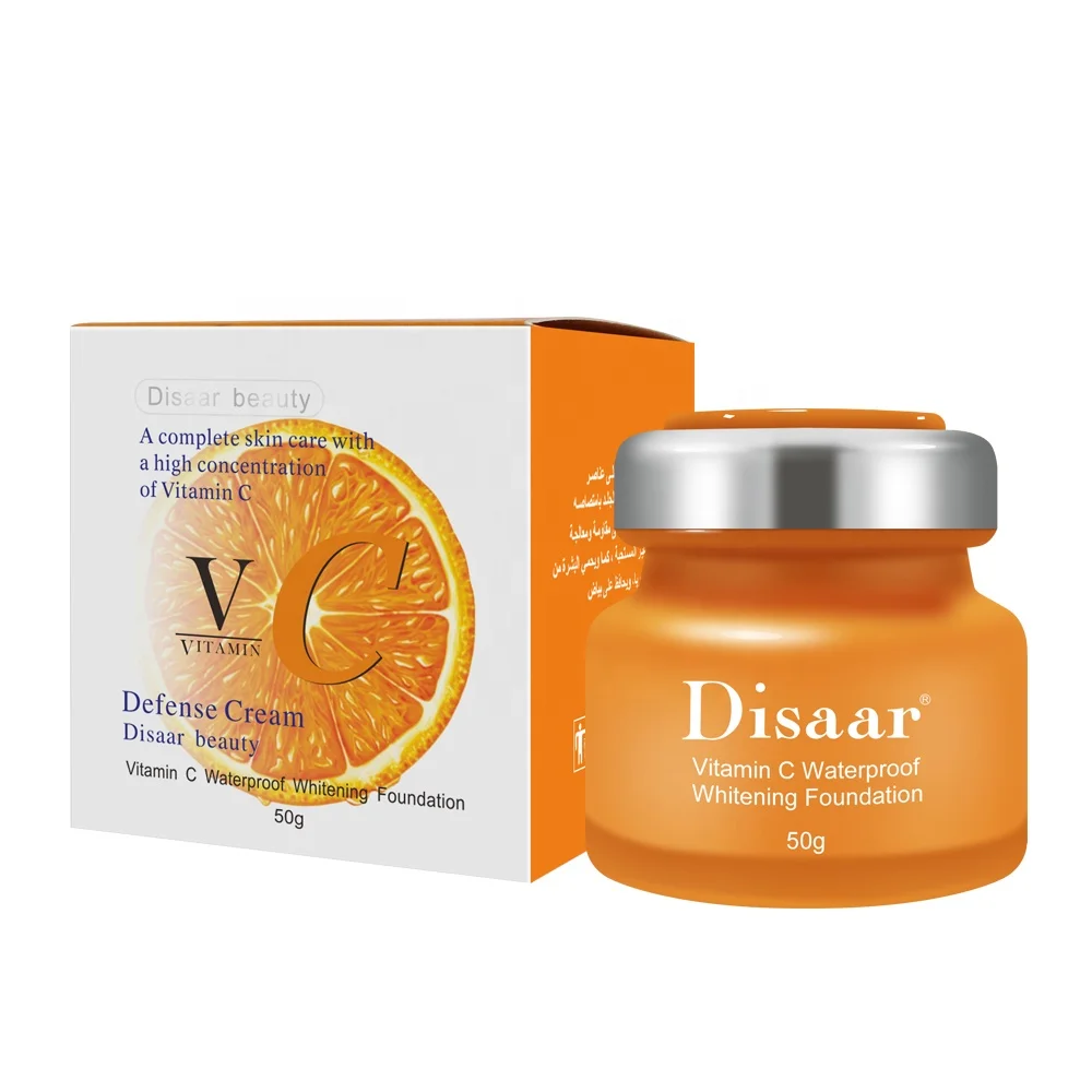 

Disaar High Concentration Vitamin C Whitening Waterproof Full Coverage Foundation Moisturizing Makeup Foundation