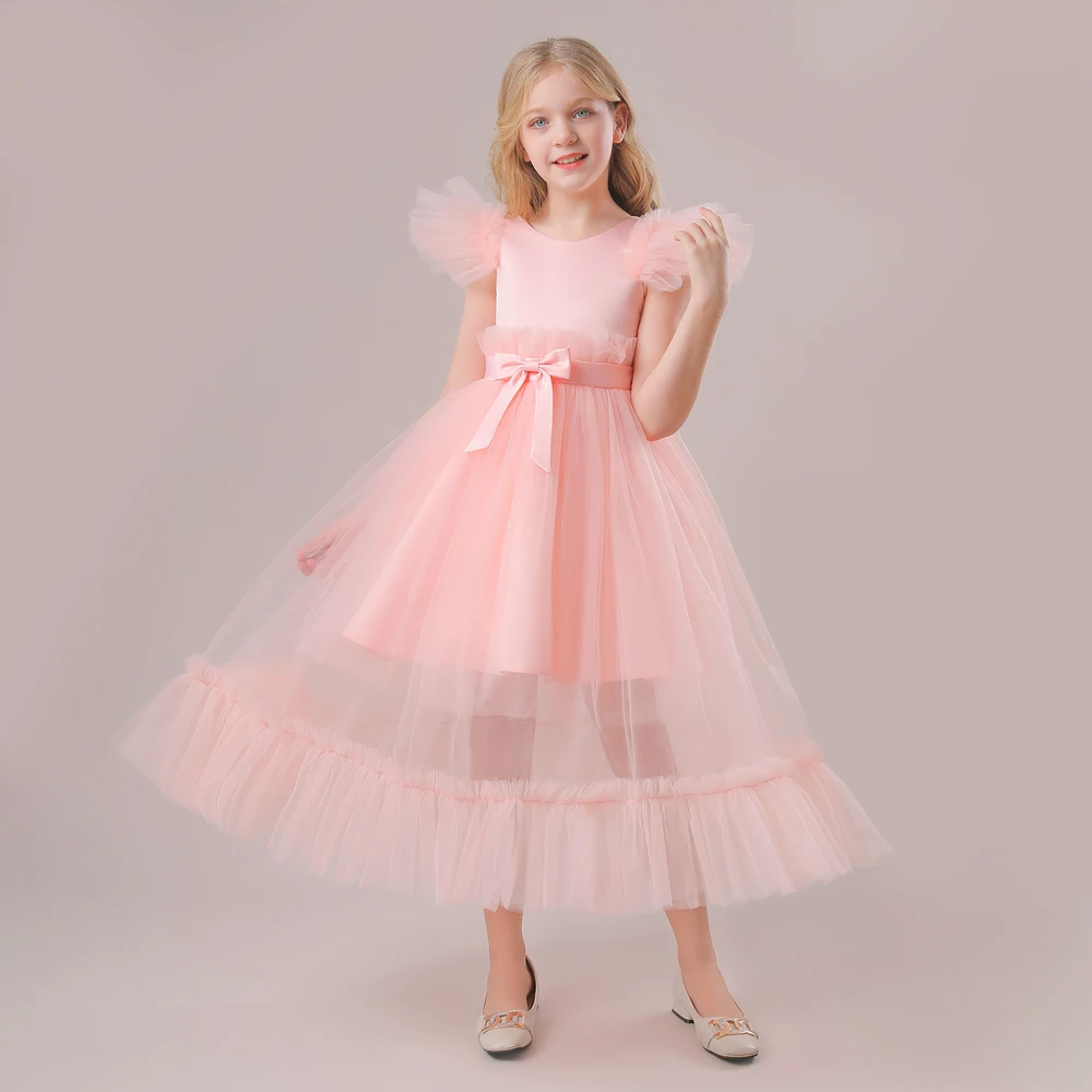 

MQATZ Wholesale children dresses girl party luxury teens party wedding ball gown princess sequins frocks