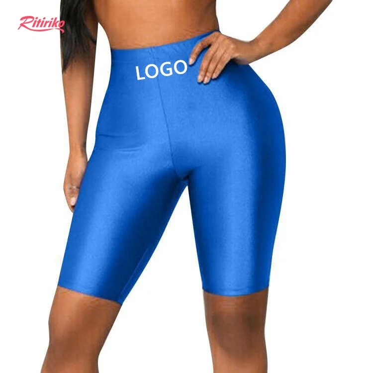 

Colorful Solid Color Plus Size Activewear Jogger Athletic Shorts High Waist Push Up Leggins Cortos Para Mujer Stacked Leggings