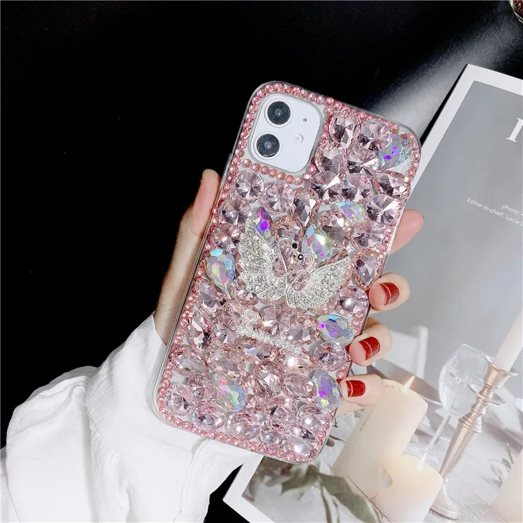 

Designer Phone Cases Diamond luxury Diamond Setting Mobile Phone Case New Models