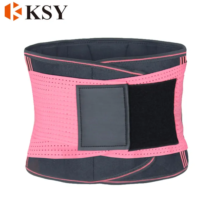 

Goods in stock Women Waist Trainer Belt Waist Trimmer Slimming Body Shaper Hot Sweat Sports body slimming waist belt, Customized color