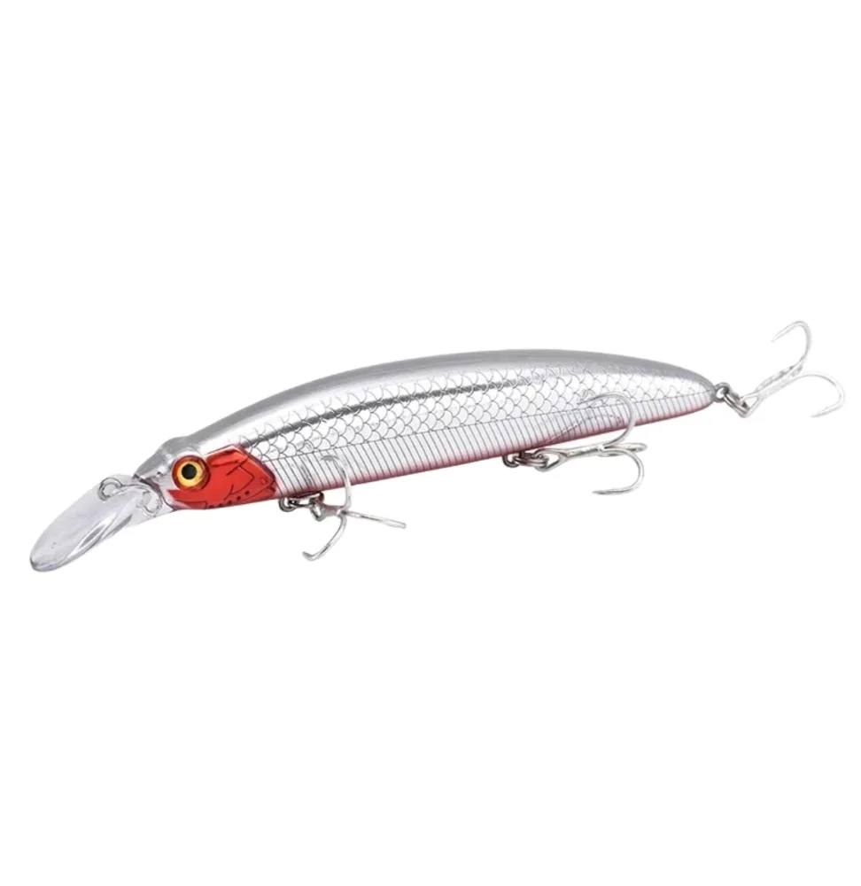 

Lutac lure fishing lures minnow 110mm 21g minnow super long casting black minnow, Five