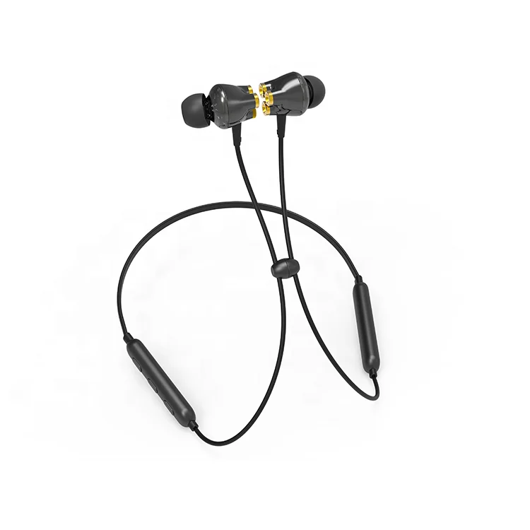 

Bt wireless headset waterproof sport use neckband earphones