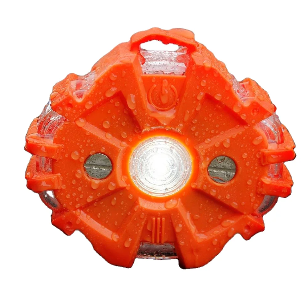 
IPX8 Waterpoof 11 Modes Emergency Safety 17PCS LEDs Roadside Magnetic Vehicle Portable Signal Warning Light Lamp 