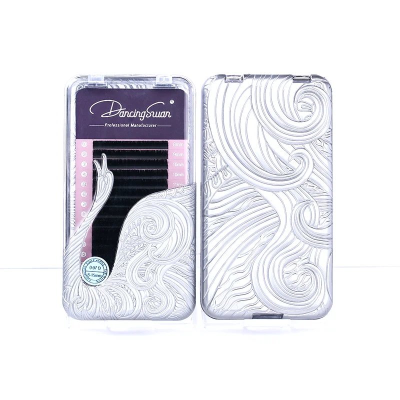 

Brand New Easy Fan Volume Lash Extensions Fans 25Mm Eyelash Easy Colored Lashes Silk