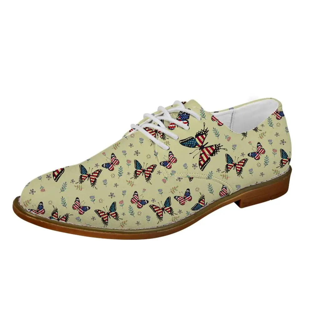 

2022 Wholesale Custom Printed Animal Bee Fashion Mens Leather Business Oxfords Dress Shoes Casual, Brown