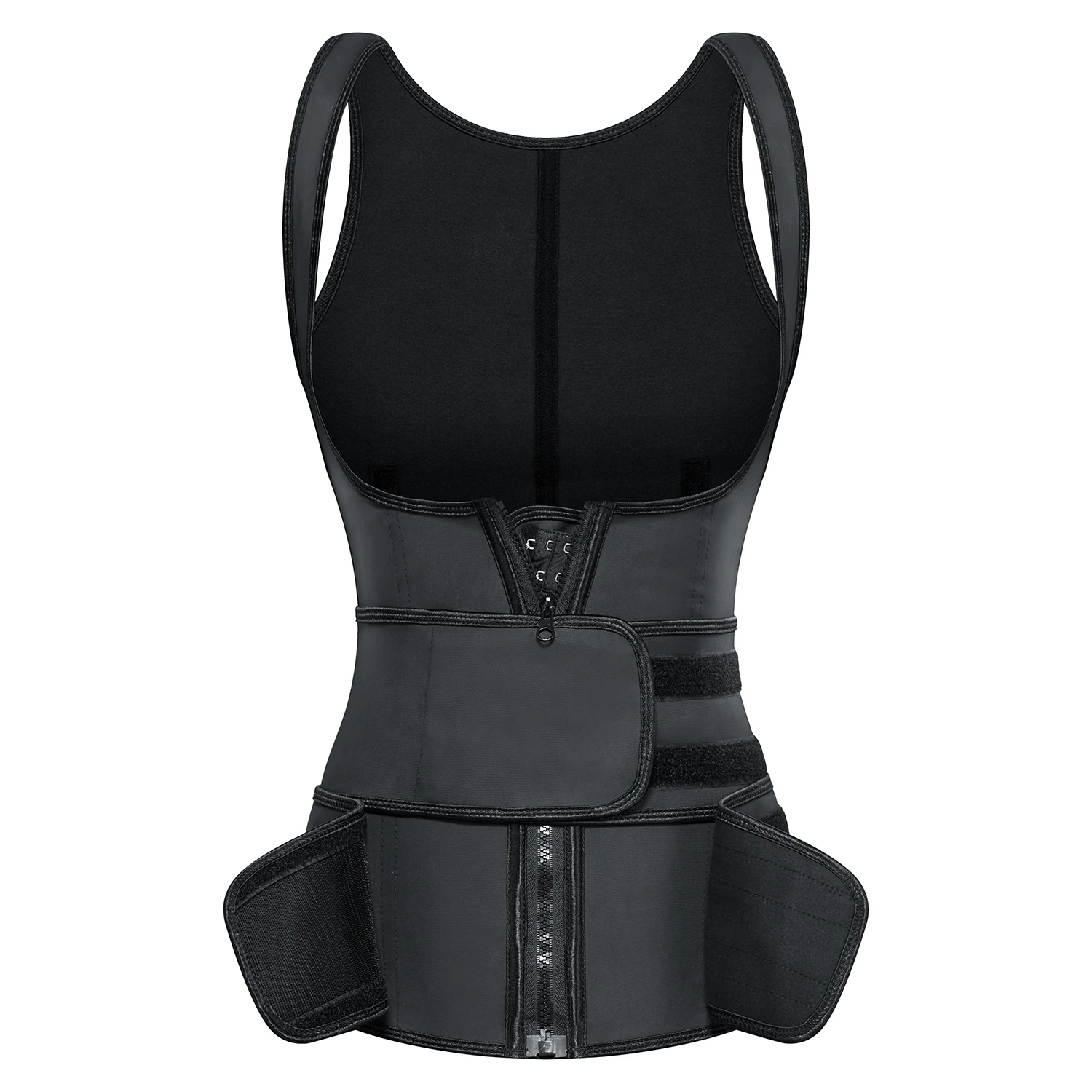 

Push Up Vest Latex Waist Trainer Corset 9 Steel Bone Cincher Women Body Shaper