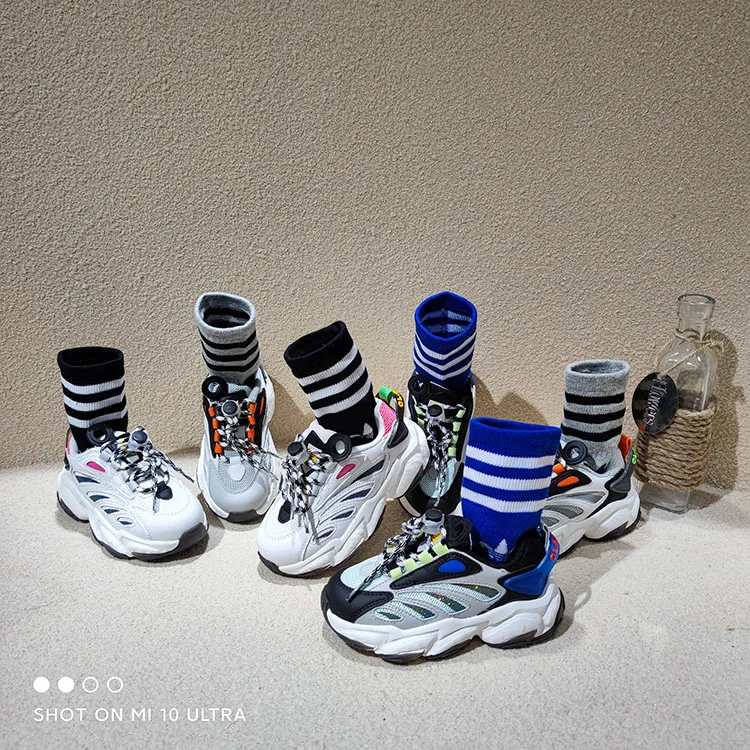 

Children's sports shoes 2021 spring new children's shoes fashion all-match boys and girls mesh breathable casual sports shoes, Picture color
