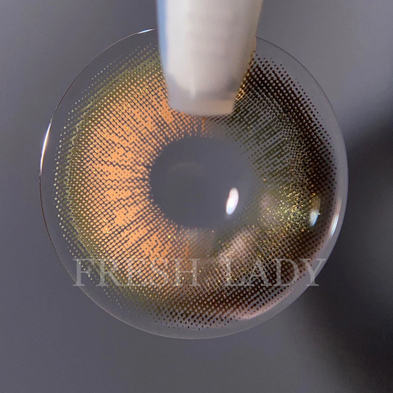 

Fresh Lady Aether Collection brown sparkle contact lenses