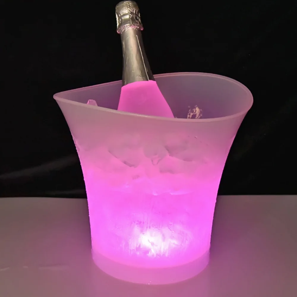 

5L ICE Bucket with BT Function Speaker LED Ice Bucket Bar Nightclub Light Up Champagne Whiskey Beer Bucket Bars Party Decor