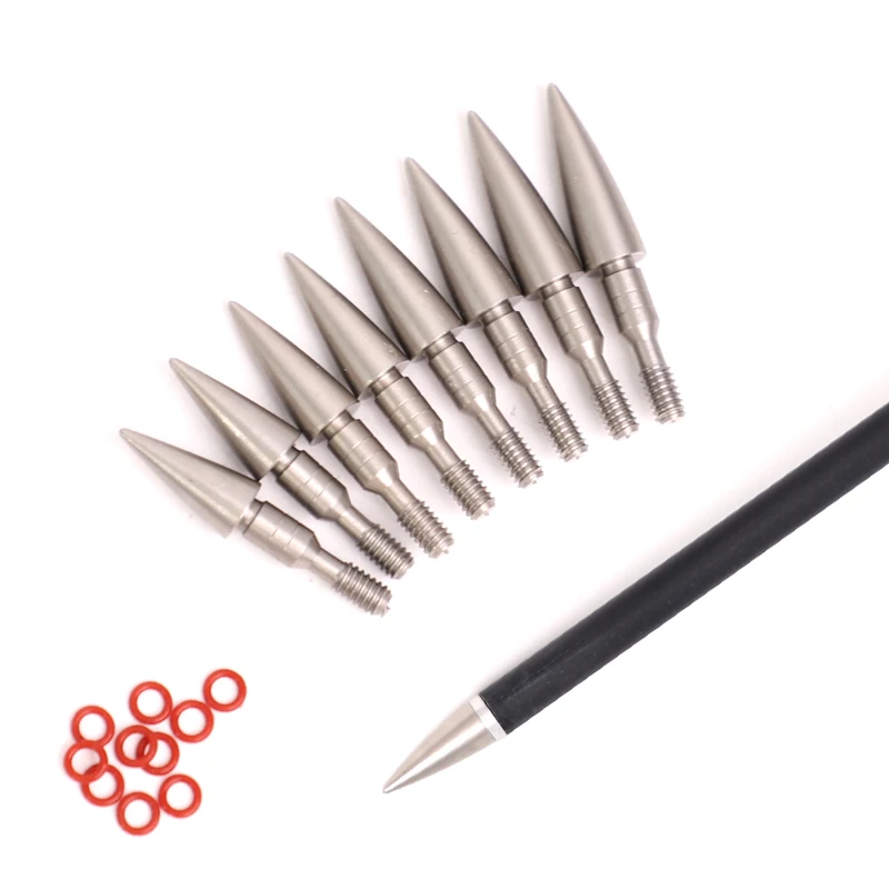 

ID6.2mm Arrowheads Arrow point 70/80/90/100Grain Arrow Tips for Archery Bow and Arrow Accessories