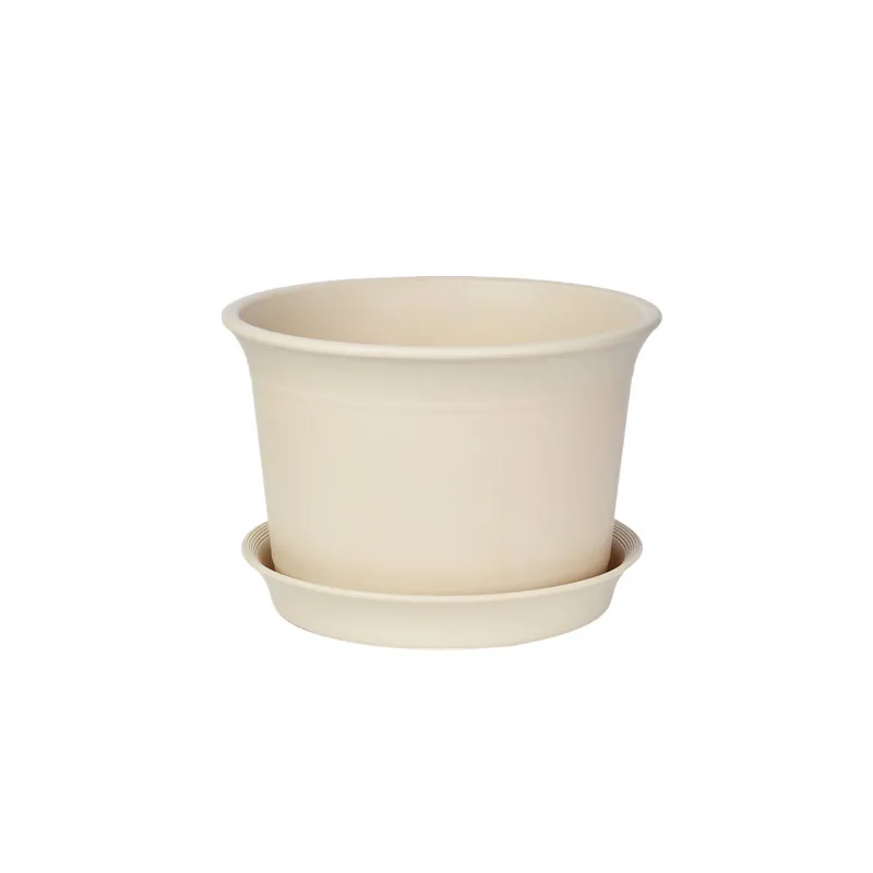 

Garden home decor succulent plants mini ceramic flower pots, Creamy white