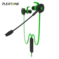 

PLEXTONE G30 3.5mm PC Gaming Computer Headphones In-Ear Stereo Bass Noise Cancelling Earphone with Mic for Gamer Sport Earphone