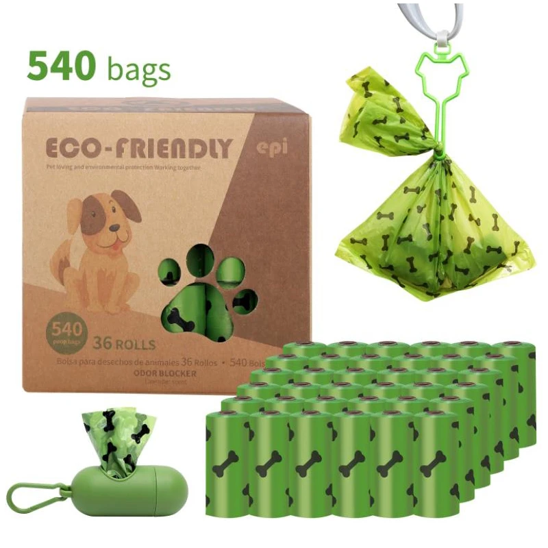 

Dog Poop Bag Biodegradable Dog Waste Bags Eco-Friendly Leak Proof Pet Waste Disposal Refill Bags