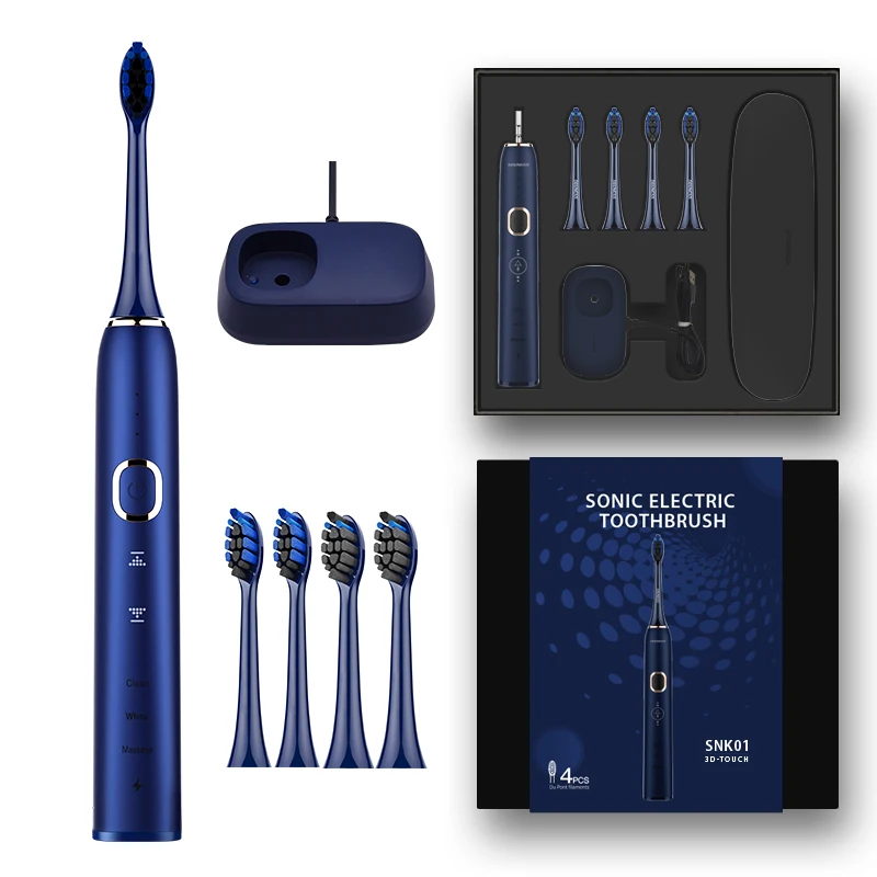 Personal Care Product 3D Touch  Electric Sonic Toothbrush IPX7 Waterproof Electric Toothbrush Cepillo De Diente