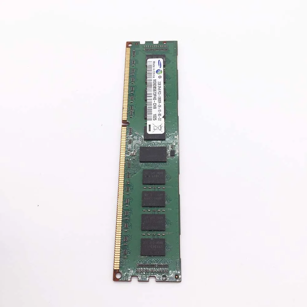 

Memory SDRAM DDR3 2GB 10600U M378B5673FHO-CH9 2Rx8 Desktop RAM Fits For Sumsung 10600U-2G