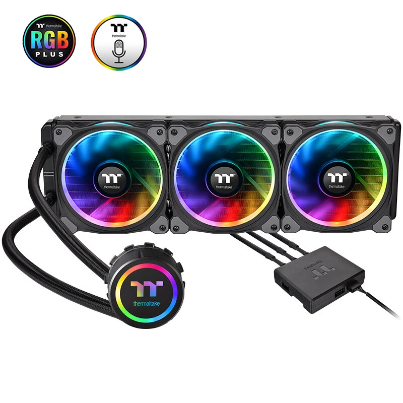 

Thermaltake Floe Riing RGB one-piece water-cooled 360 CPU radiator (multiple platforms - RGB cold