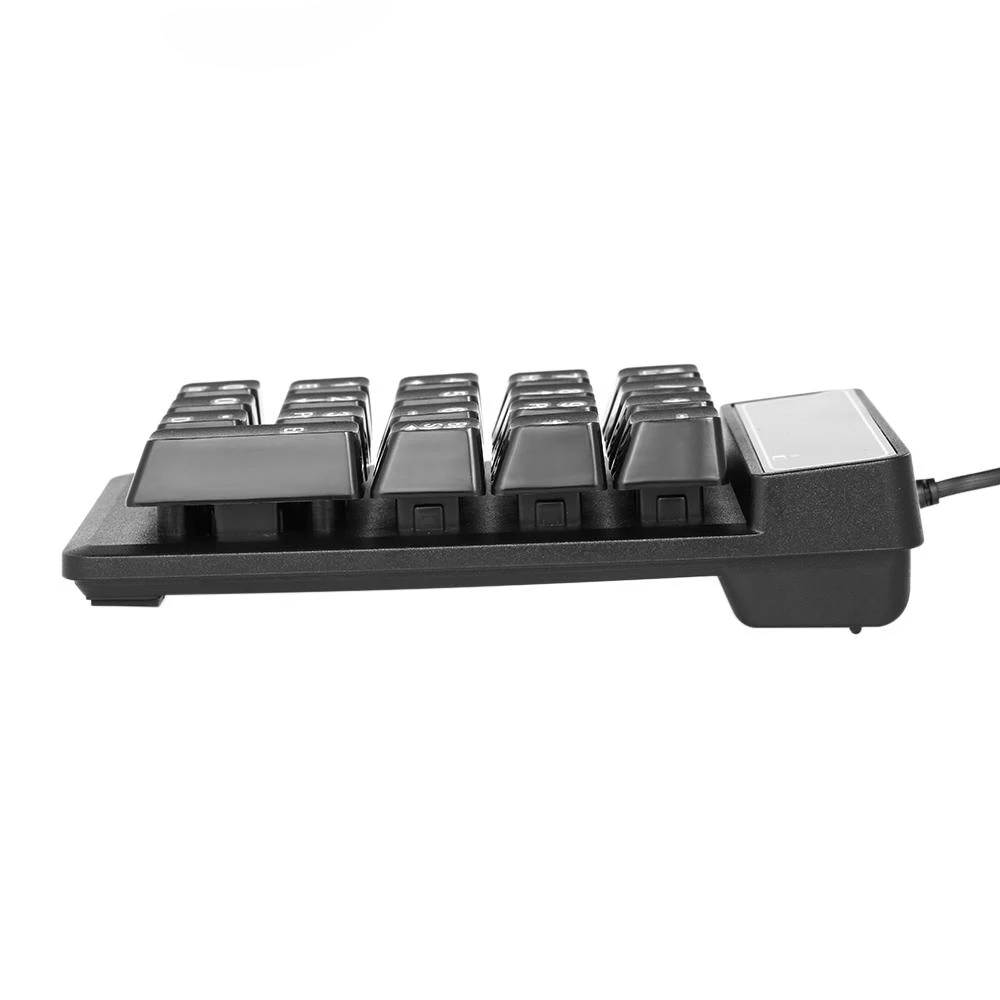 19 Keys USB Mechanical Wire numeric keypad Keyboard Mini number keycaps Numpad Keyboard for Laptop Desktop PC Computer notebook