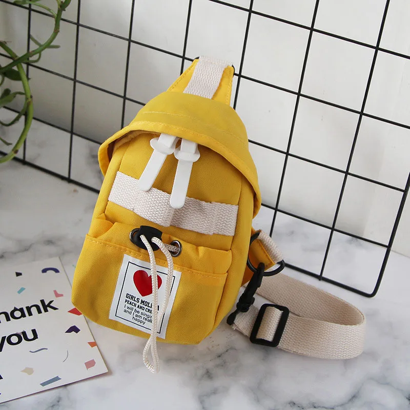 

2020 Children's waist Bag Kid Fanny Packs Waist Bag For Boy Girl Chest Pack Cute Bolsa Korean Bag, As pictures