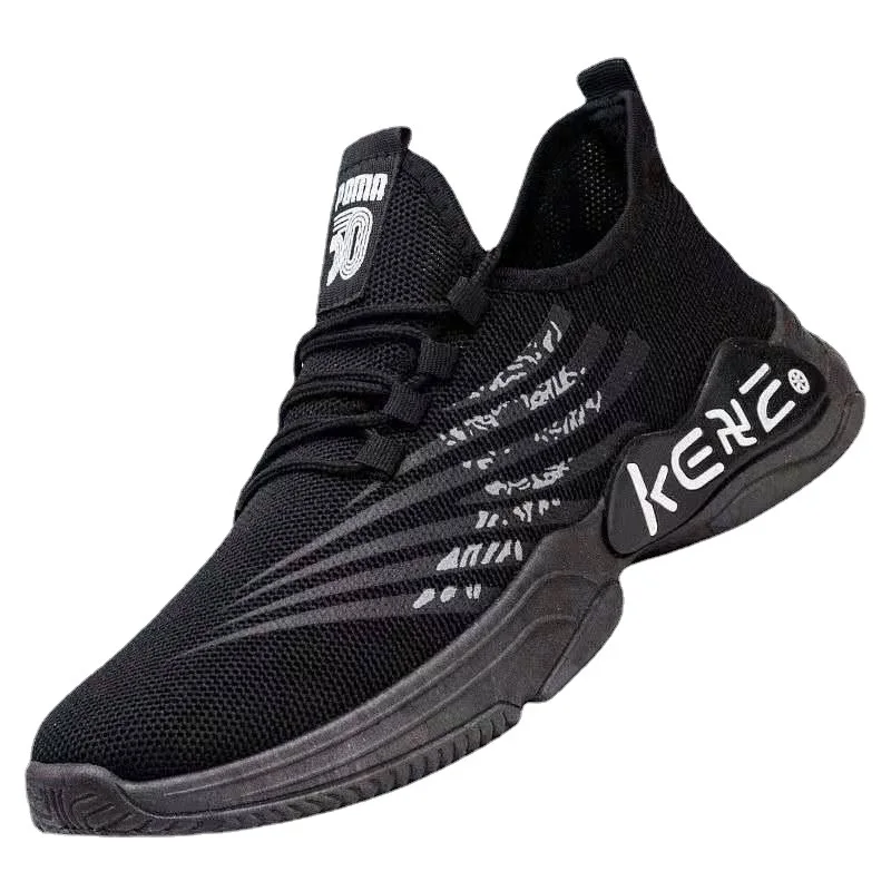 

2021 Latest trendy running Custom New Style male Fashion Comfortable Black Men Casual Sneakers Sports Shoes, Pictures