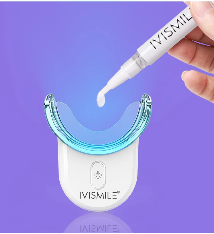 

IVISMILE Immediate Teeth Whitening Home Use Whiten Teeth with Professional Strength Carbamide Peroxide