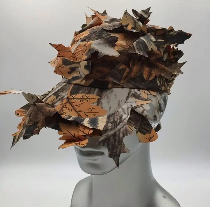 

Custom High Quality Army Leaf hat DR6b 3D Leaf camouflage hat for camping hunting