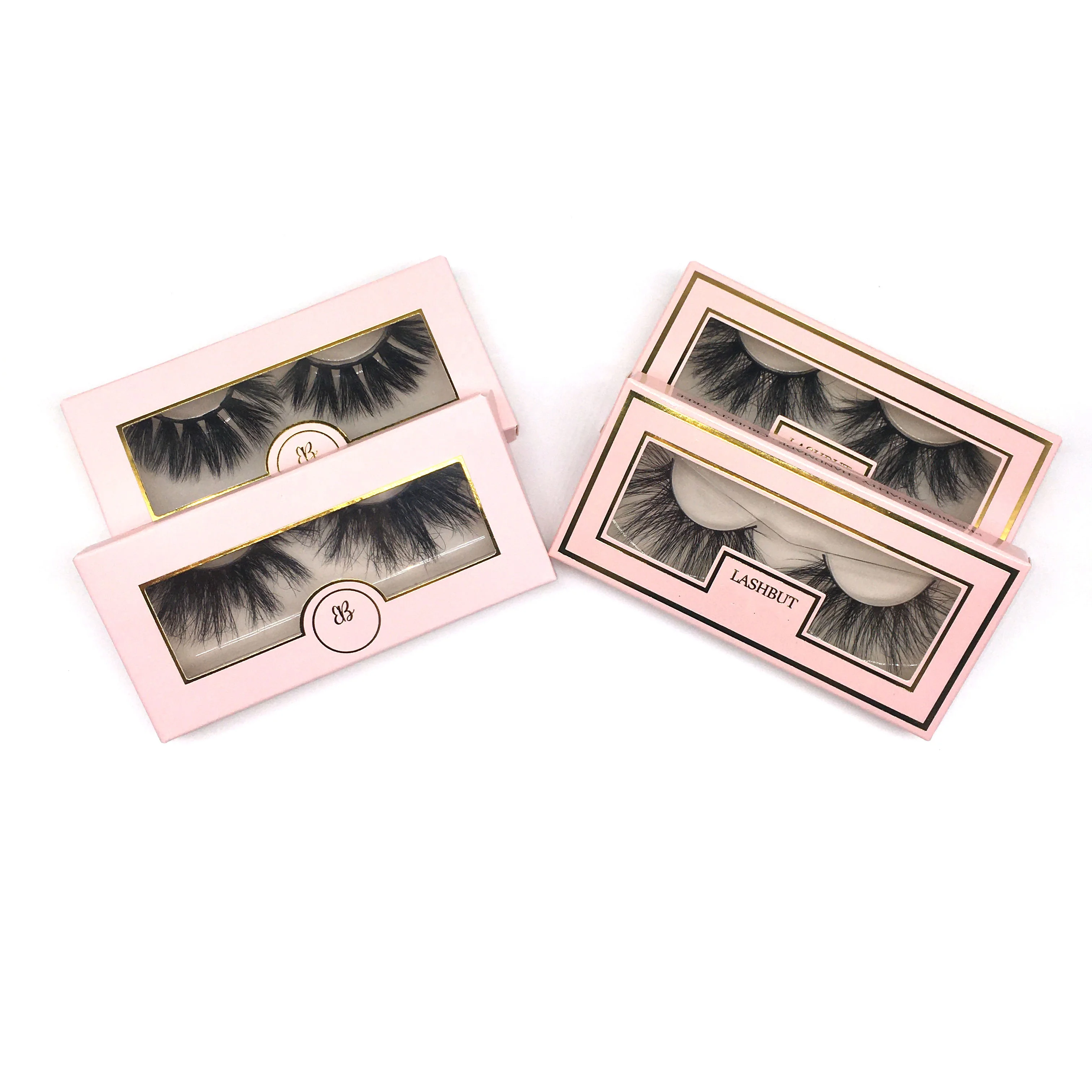 

card paper custom logo personalized false empty eyelash box