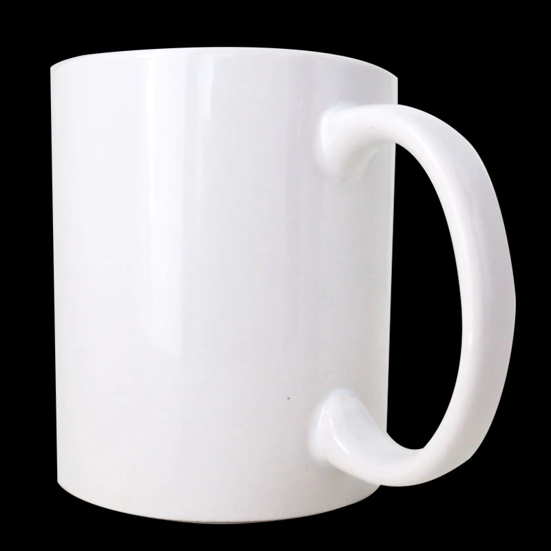 

Wholesale Promotional 11oz Ceramic White Blank Mug Sublimation Mug for Heat Press Printing