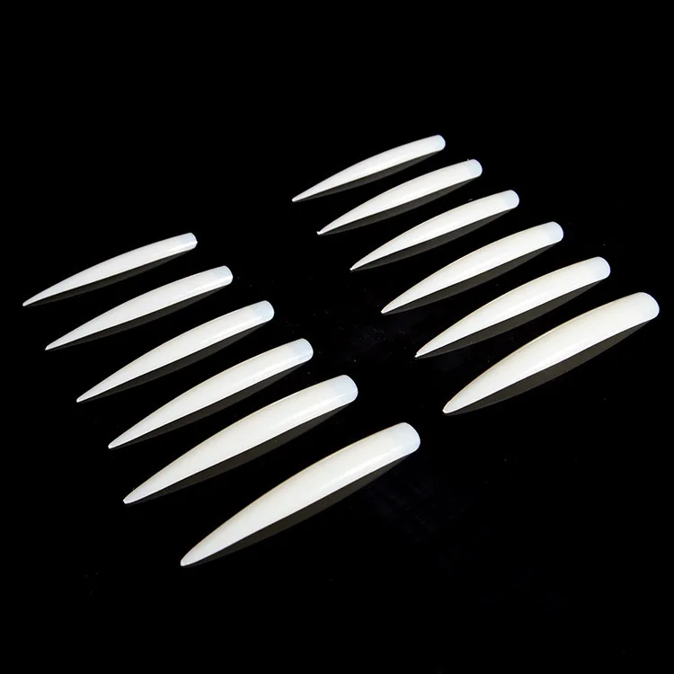

Wholesale Nail Tips Artificial Clear Tapered Square Nail Tips False