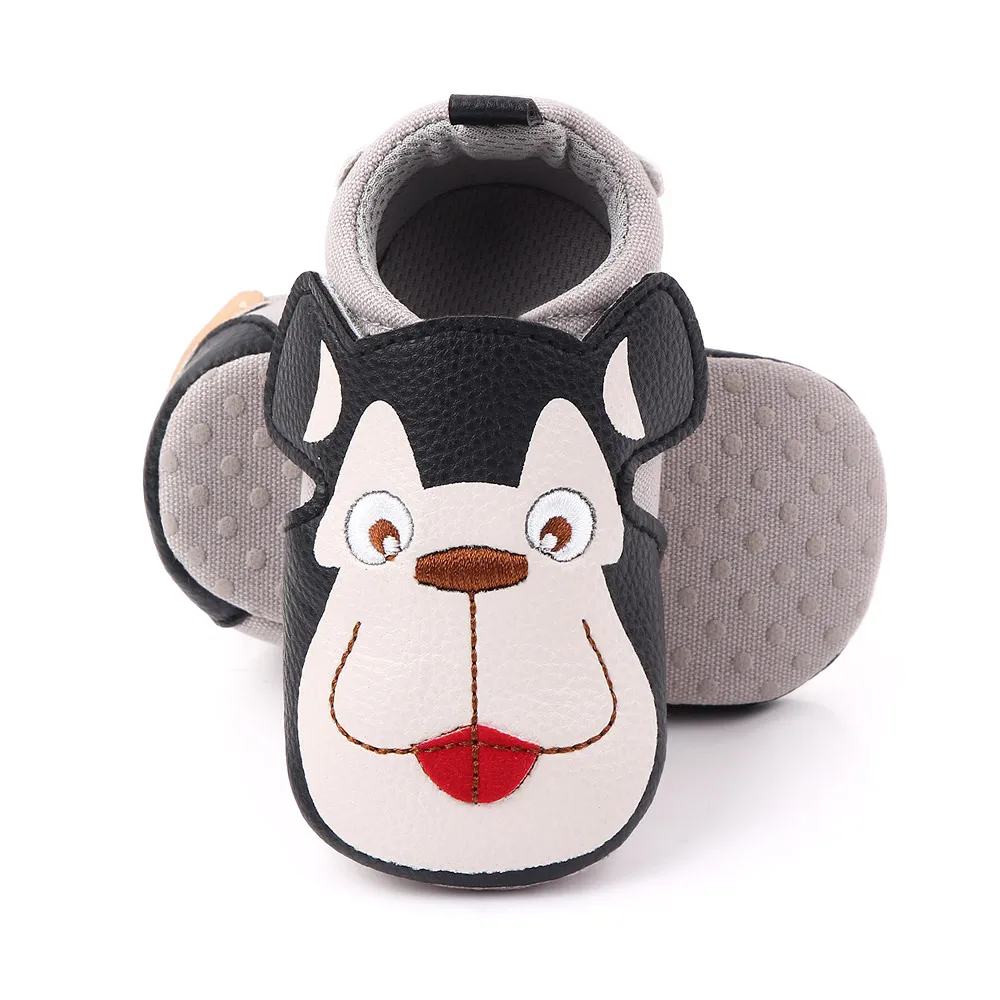 Lovely Dog Design Baby Shoes Boy Girl Walking Shoes Children Casual Shoes Wholesale manufacture