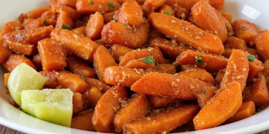 Oven-baked Cajun sweet potato fries