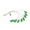 1/4 1/8 1/16 1/32 optical fiber splitter LC SC APC UPC 0.9mm Mini PLC Single Mode With SC Connector Mini-module Splitter