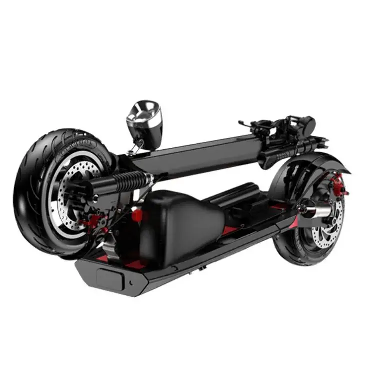 

Popular Design Adult Kick 350W Lithium Battery Price 36V10ah 10 Inch Max Speed 45Km Electric Scooter, Black/white