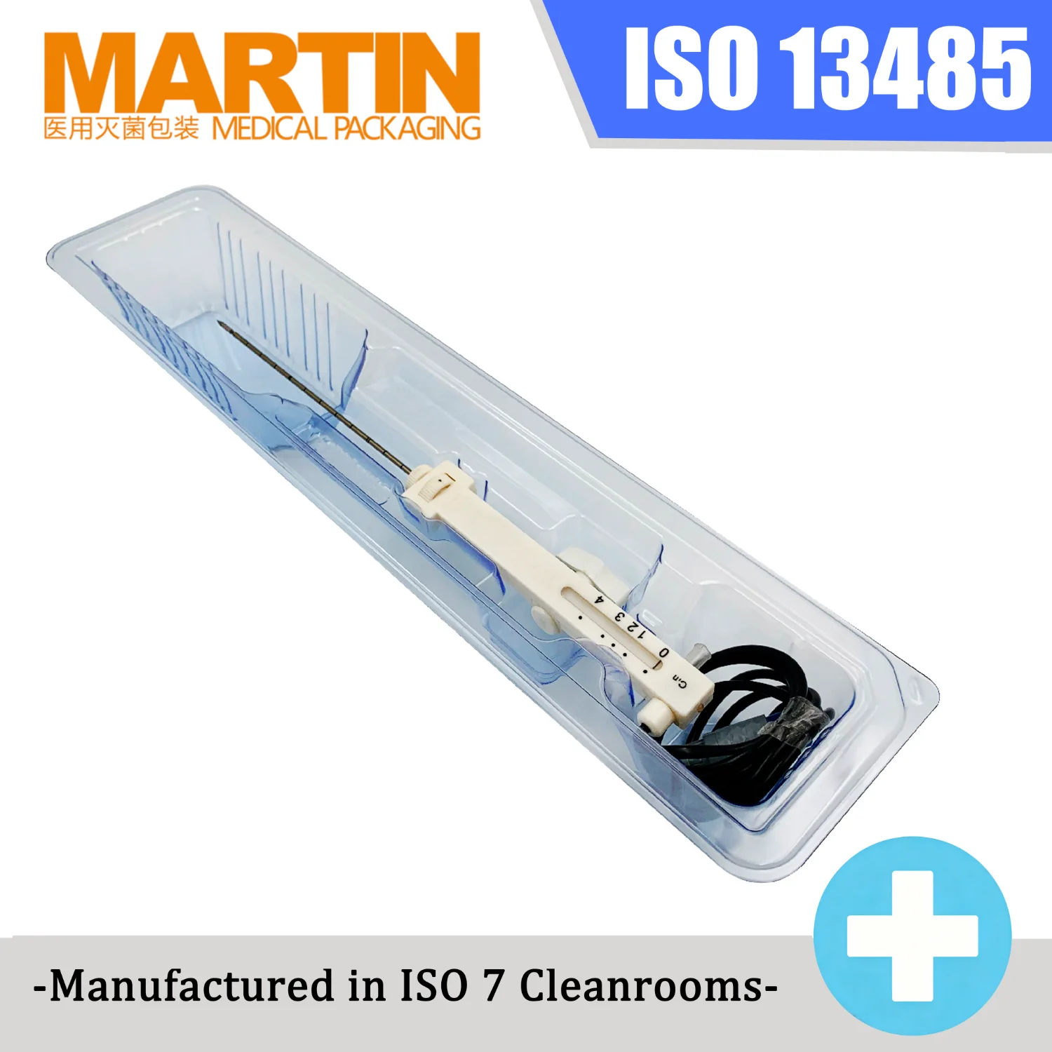 Medical Plastic Tray Medical Device Tray EO Sterile Plastic Packaging for Electrosurgical Pencil Medical Packaging