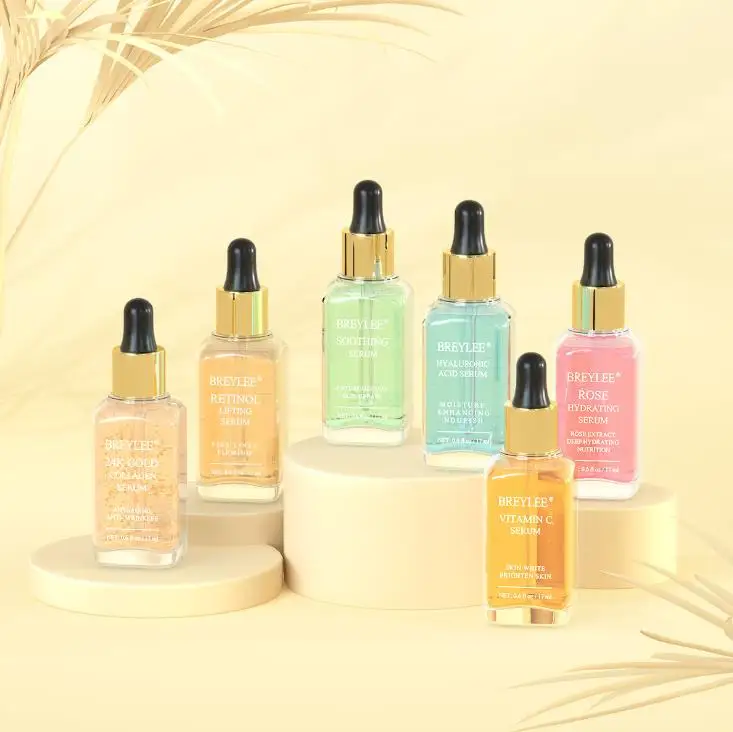 

HOLU Rose Hyaluronic acid Retinol VC 24K Gold face Skin care Face serum