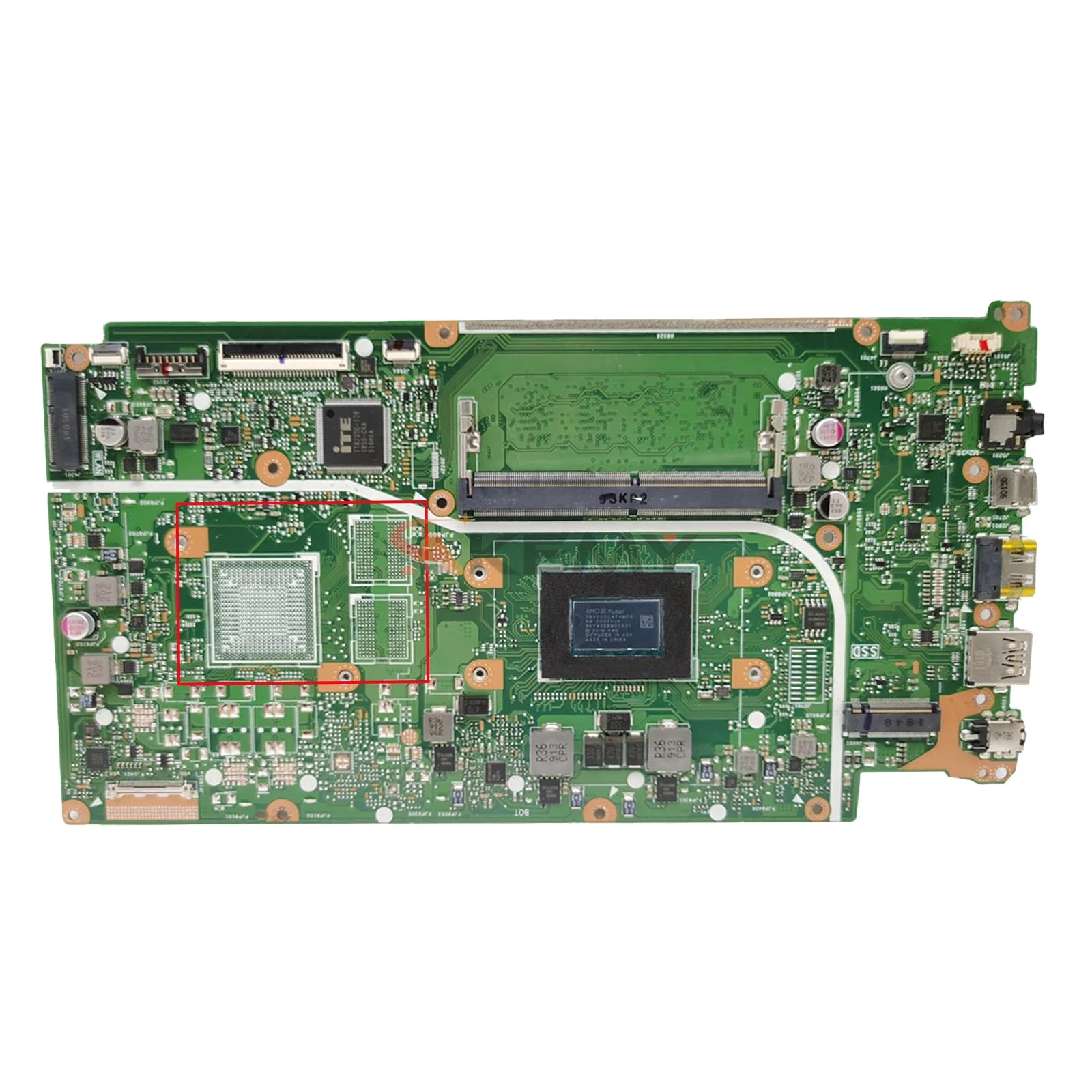 

X512DA X712DA Laptop Motherboard For Asus VIVOBOOK F512DK X512D X712D Mainboard 4G-RAM R3-3200 R5-3500 R7-3700U 100% Test