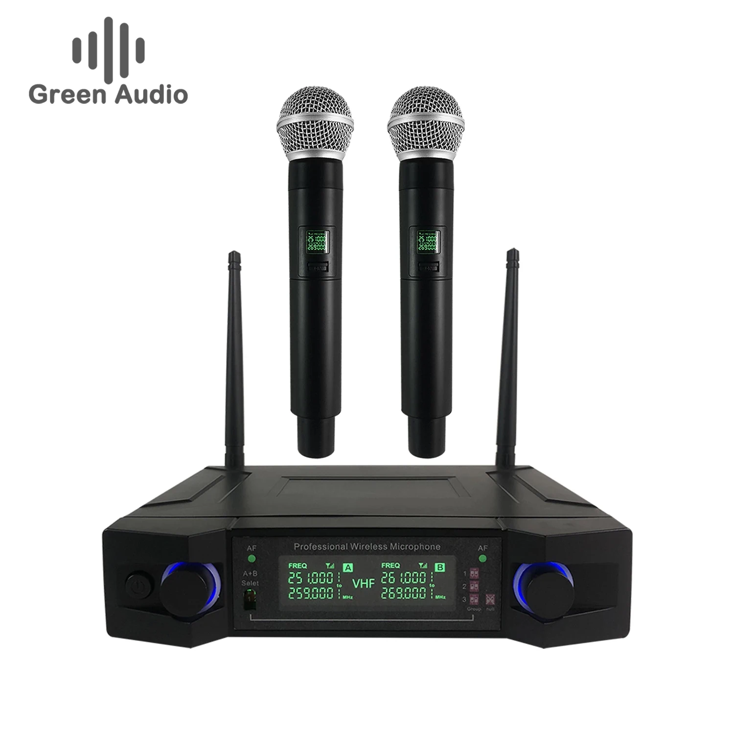 

GAW-V958 V-segment wireless microphone home one for two microphones K song VHF dynamic microphone
