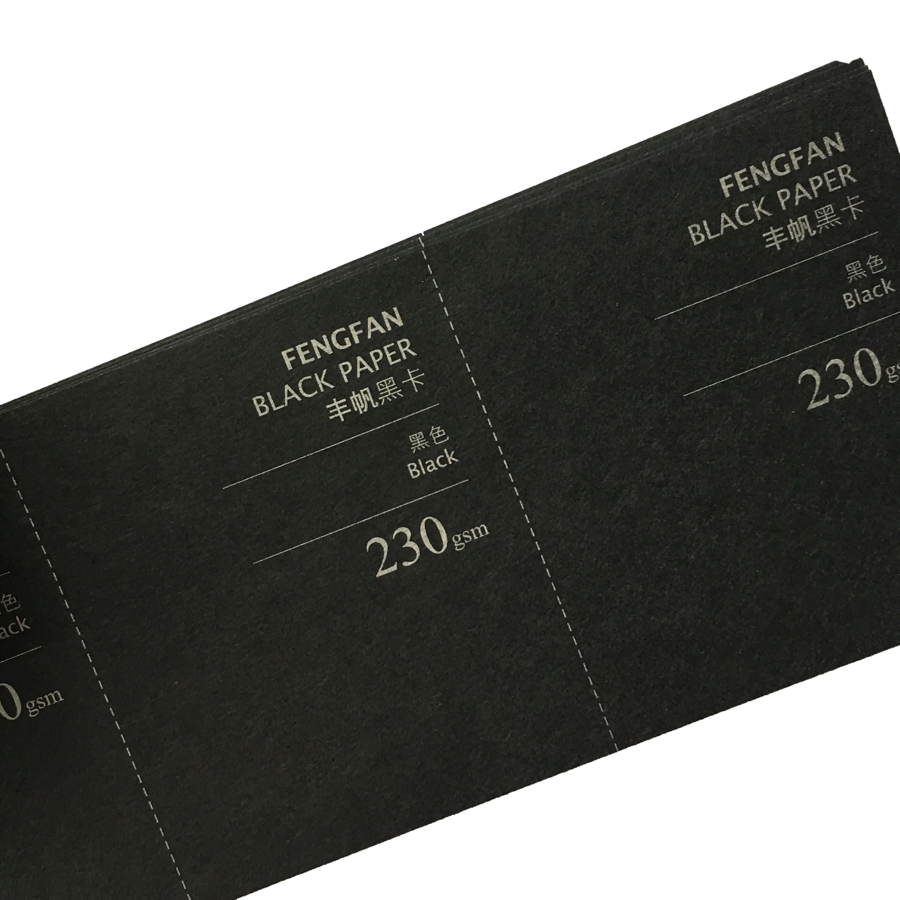 
Factory Top Grade Black cardboard paper 