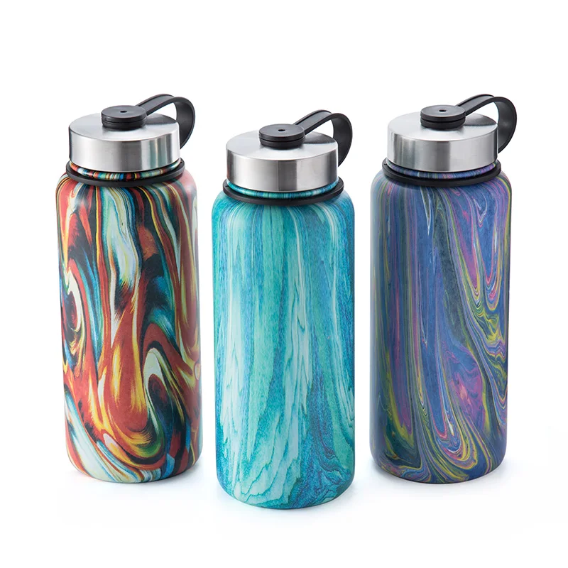 

Everich wide mouth 32oz stainless steel insulated water bottle